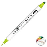 Zig Clean Color Dot Çift Taraflı Kalem Tc6100-402 Kivi