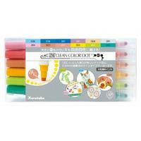 Zig Clean Color Dot Çift Taraflı Kalem Tc6100-12V 12'Li Set