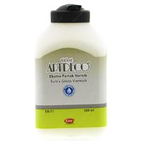 Artdeco 500Ml Su Bazlı Kokusuz Ekstra Parlak Vernik