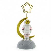 Dg Astronot Yıldız Not Kağıt Tutucu Ay Üzerinde
