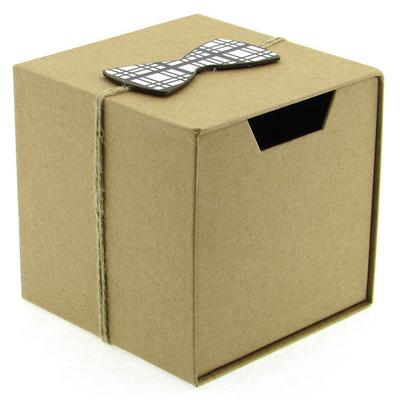 Gıpta Bg2023a Çekmeceli Hediye Kutusu 14X14cm Bow Tie 01