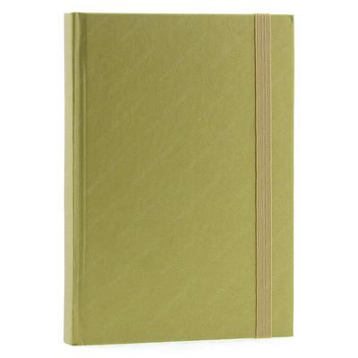 Liz Cb180 Lastikli Defter 14X20cm Kareli Altın