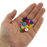 Plastik Düğme 18 Boy 1,2Cm 20'Li