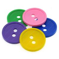 Plastik Düğme 72 Boy 4,5Cm 5'Li