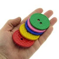 Plastik Düğme 90 Boy 6Cm 5'Li