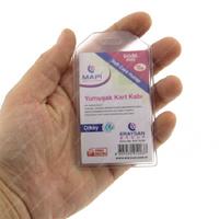 Mapi Kart Kabı Dikey Şeffaf Kalın Esnek