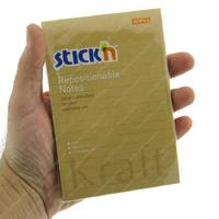 Hopax Stıck'n Yapışkanlı Not Kağıdı 150X101mm Kraft