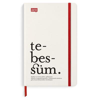 Lügat 365 Lastikli Defter 13X21 80 Yaprak Çizgili Tebessüm