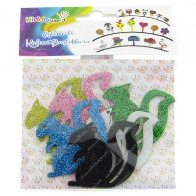 Kiddy World Şekilli Yapışkanlı Eva Simli Sincap