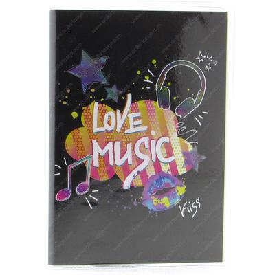 Mikro Nt-206 Not Defteri 64 Yaprak Çizgili Love Music