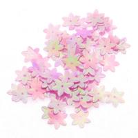 Elişi Pulu 13Mm 5Gr Paket Mini Çiçek Gökkuşağı Pembe