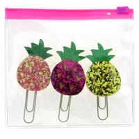 Dolphin Pcs-414 Çantalı Şekilli Ataş 3'Lü Pineapple