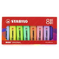 Stabilo Boss Original Fosforlu Kalem Pastel Set 8'Li Set