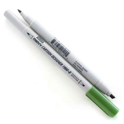 Marvy 1900-B Cartoon Designer Marker 15 Olive Green
