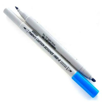 Marvy 1900-B Cartoon Designer Marker 10 Light Blue