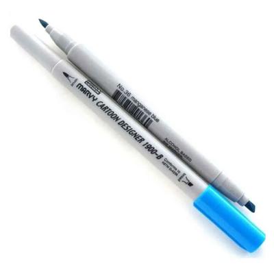 Marvy 1900-B Cartoon Designer Marker 36 Manganese Blue