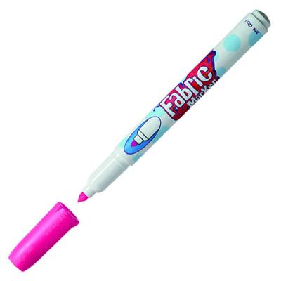 Marvy Fabric Marker Tekstil Kumaş Kalemi Pink