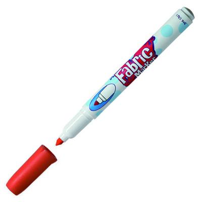 Marvy Fabric Marker Tekstil Kumaş Kalemi Red