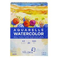 Van Dyck Aquarelle Sulu Boya Defteri 300Gr A3 20 Yaprak
