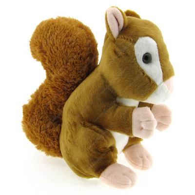 Peluş Sincap 23Cm Kahverengi