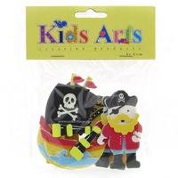 Kids Arts Şekilli Eva 3D Yapışkanlı My-50427 Korsan