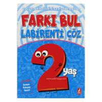 Ren Çocuk Yay. Farkı Bul Labirenti Çöz 2 Yaş