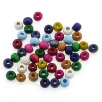 Ahşap Renkli Boncuk 8Mm 18'Li Paket