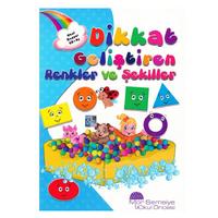 Mor Şemsiye - Dikkat Geliştiren Renkler Ve Şekiller