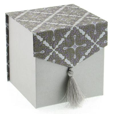 Gıpta Bx6528c Hediye Kutusu 19X18cm Simli