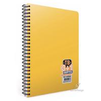 Gıpta Tb Seperatörlü Defter 3+1 Büyük Boy 150 Yaprak Koyu Sarı