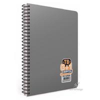 Gıpta Tb Seperatörlü Defter 3+1 Büyük Boy 150 Yaprak Gri
