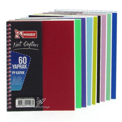 Mikro A6 Not Defteri 60 Yaprak Kareli