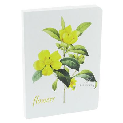 Liz Gw180 Defter 14X20cm 150 Yp Çizgili Flowers Yellow