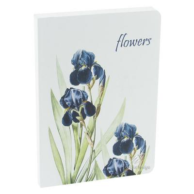Liz Gw180 Defter 14X20cm 150 Yp Çizgili Flowers Blue