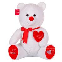 Selay 1030B Peluş Ayıcık 50Cm Beyaz