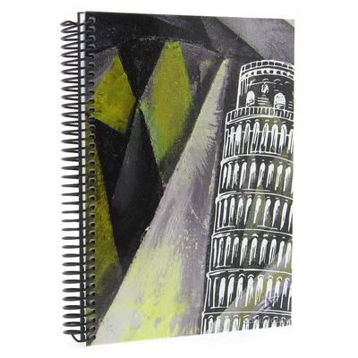 Mikro Sert Kapak Sp Defter 17X24cm 120 Yp Kareli Enjoy Pisa