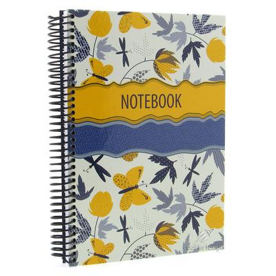 Mikro Sert Kapak Sp Defter 17X24cm 120 Yp Kareli Enjoy Leaf