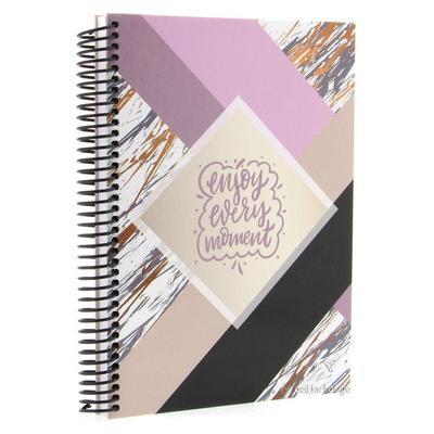 Mikro Sert Kapak Sp Defter 17X24cm 120 Yp Kareli Enjoy Moment