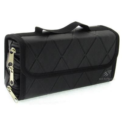 Mikro 3100 Kalem Çantası Sosis Çantalı Siyah