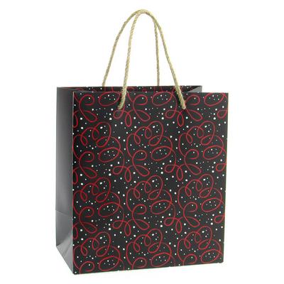 Gıpta İpli Karton Çanta B4 21X24x12cm Festive