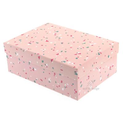 Gıpta Hediye Kutusu 19X13x7cm Bx6924b Pastel Terazzo