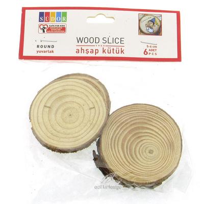 Südor Bs133 Ahşap Kütük 5-6Cm 6'Lı