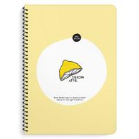 Keskin Color Hisli Şeyler Stickerlı Sp Defter A4 80 Yp Kareli Sıkıldım Artık