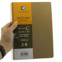 Alex Schoeller Sketchbook Collection Eskiz Defteri 140Gr A4 Boy 50 Yaprak