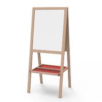 Bemi 5751 Çift Taraflı Ayaklı Yazı Tahtası Hem Tebeşir Hem Kalemle Kullanım