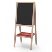 Bemi 5751 Çift Taraflı Ayaklı Yazı Tahtası Hem Tebeşir Hem Kalemle Kullanım