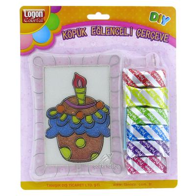 Logon Köpük Eğlenceli Çerçeve Cake