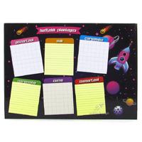 Notyaz Bh-3693 Başarı Haftalık Planlayıcı Yapışkanlı Kağıt Space