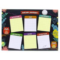 Notyaz Bh-3723 Başarı Haftalık Planlayıcı Yapışkanlı Kağıt Owl