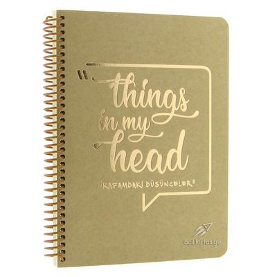 Keskin Color Funky Sp Defter A5 100 Çizgili Things In My Head